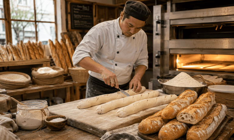 Baguette Prancis dan Teknik Pembuatan Tradisional