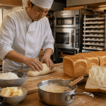 Milk Bread Jepang dengan Tekstur Lembut dan Elastis