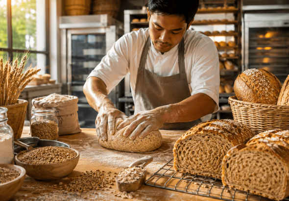 Whole Wheat Bread sebagai Alternatif Roti Tinggi Serat
