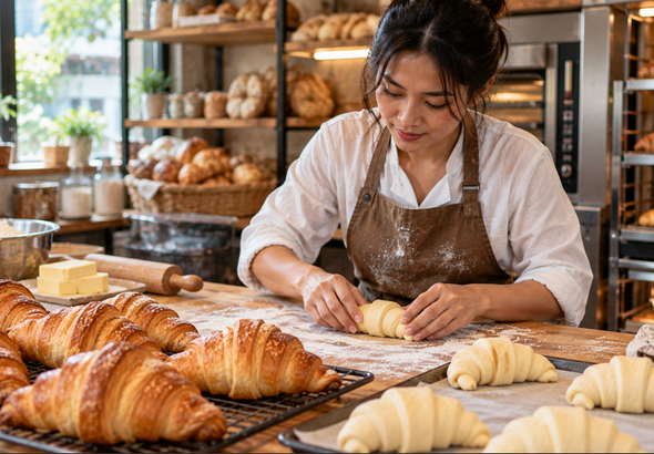 Croissant: Sejarah, Karakteristik, dan Pembuatannya